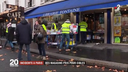 "Gilets jaunes" : incendies et pillages dans Paris