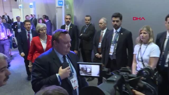 Cumhurbaşkanı Erdoğan, İngiltere Başbakanı Theresa May ile Görüştü 2-