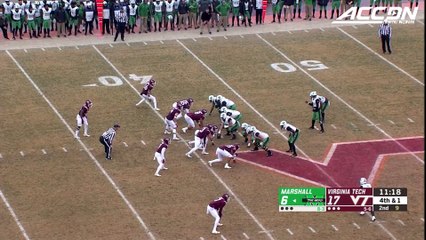 Marshall vs. Virginia Tech Football Highlights (2018)