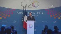 G20 Liderler Zirvesi Sona Erdi - Fransa Cumhurbaşkanı Macron - Buenos