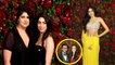 Deepika - Ranveer Reception: Jhanvi Kapoor, Khushi Kapoor & Anshula with Boney Kapoor | FilmiBeat