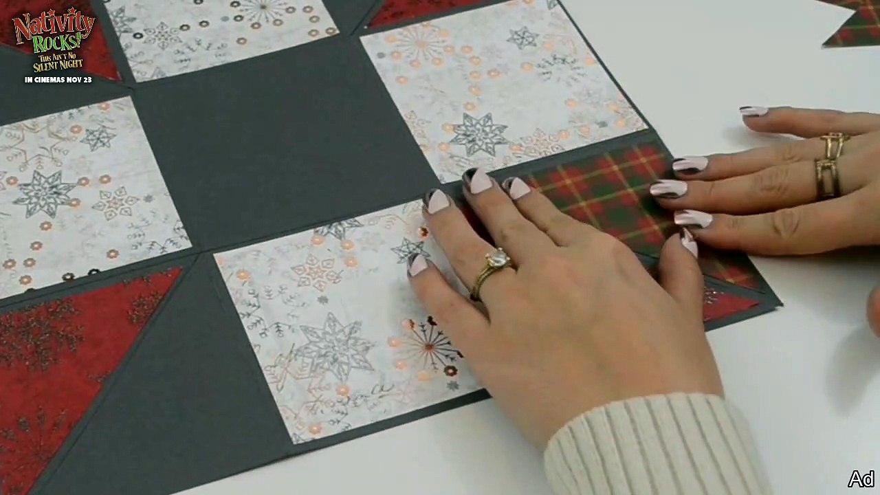 DIY Crafts | Christmas Explosion Box | Scrapbooking Tutorial