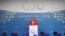 G20 Liderler Zirvesi Sona Erdi - İngiltere Başbakanı May - Buenos
