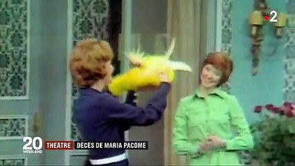 Théâtre : décès de Maria Pacôme