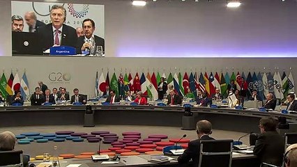 Comunicado final del G20, sin condena al proteccionismo