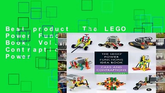 Best product The LEGO Power Functions Idea Book, Vol. 2: Car and Contraptions (Lego Power