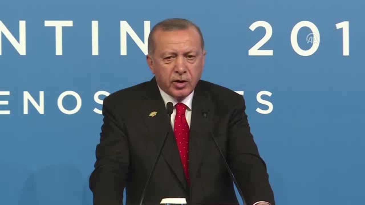 Erdoğan: "Türkiye'ye Kimse, Ermenilere Karşı Soykırım Uygulamıştır Diyemez" - Buenos