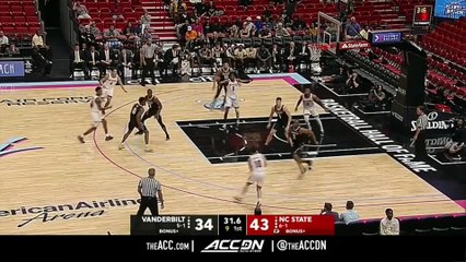 Vanderbilt vs. NC State Basketball Highlights (2018-19)