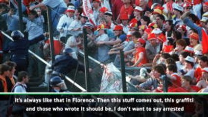 We need education and respect - Allegri on Heysel graffiti at Fiorentina