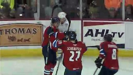 Springfield Thunderbirds 3 at Hershey Bears 2