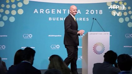 Infantino sobre la Libertadores: la pelota no se puede parar
