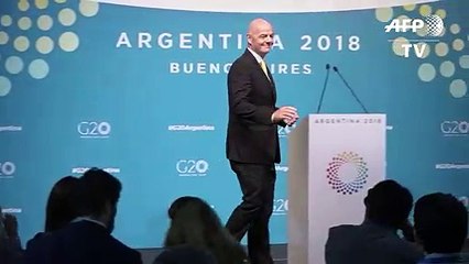 Infantino sobre la Libertadores: la pelota no se puede parar