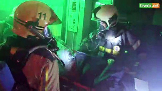 Énorme mouvement de panique à la gare centrale, ceci n'était qu'un (gros) exercice