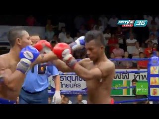 ไฮไลท์ศึกราชดำเนินซุปเปอร์ไฟท์ วันอาทิตย์ ที่ 27 มี.ค. 2559 คู่เอก
