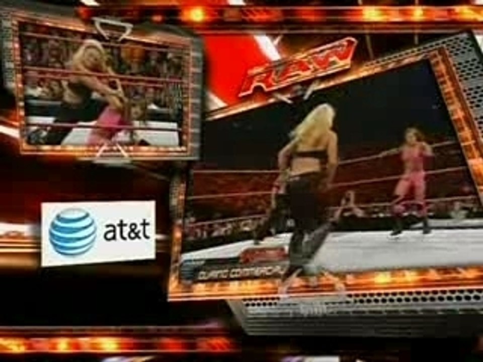 Raw 24-09-2007 - Jeff Hardy & Candice Michelle vs Shelton Be