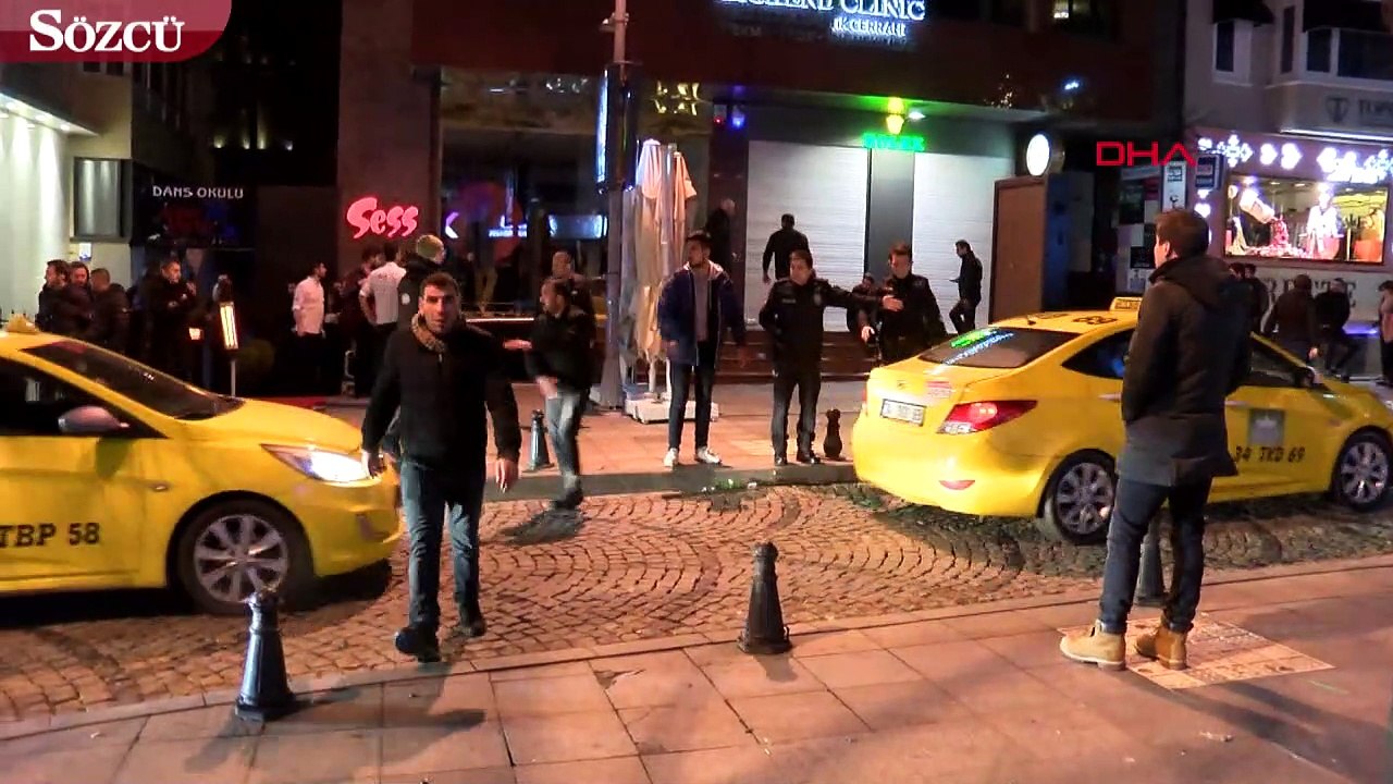 Şişli'de bir gece kulübünde silahlı kavga
