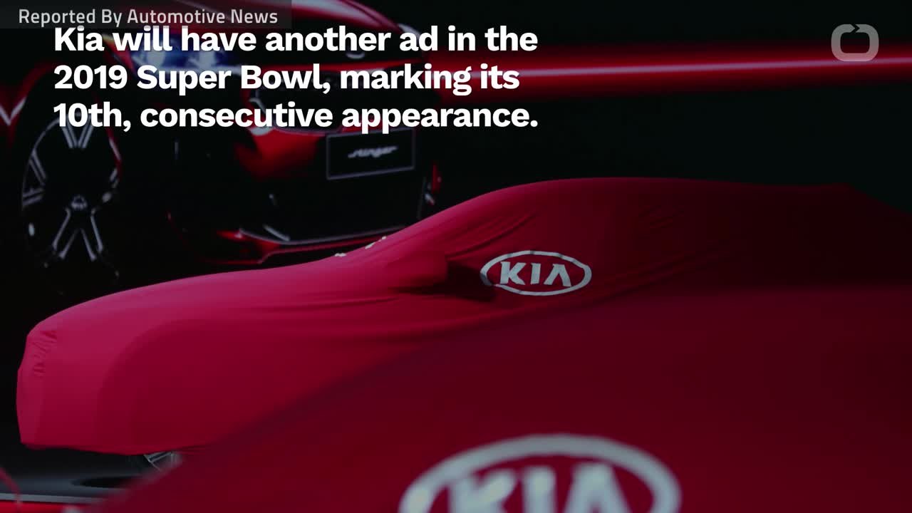 Kia Confirms Returning To The 2019 Super Bowl