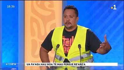 TH : Sam Amaru, porte parole des « gilets jaunes » en Polynésie