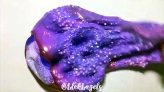 Purple Slimes - Fun Satisfying ASMR # 60