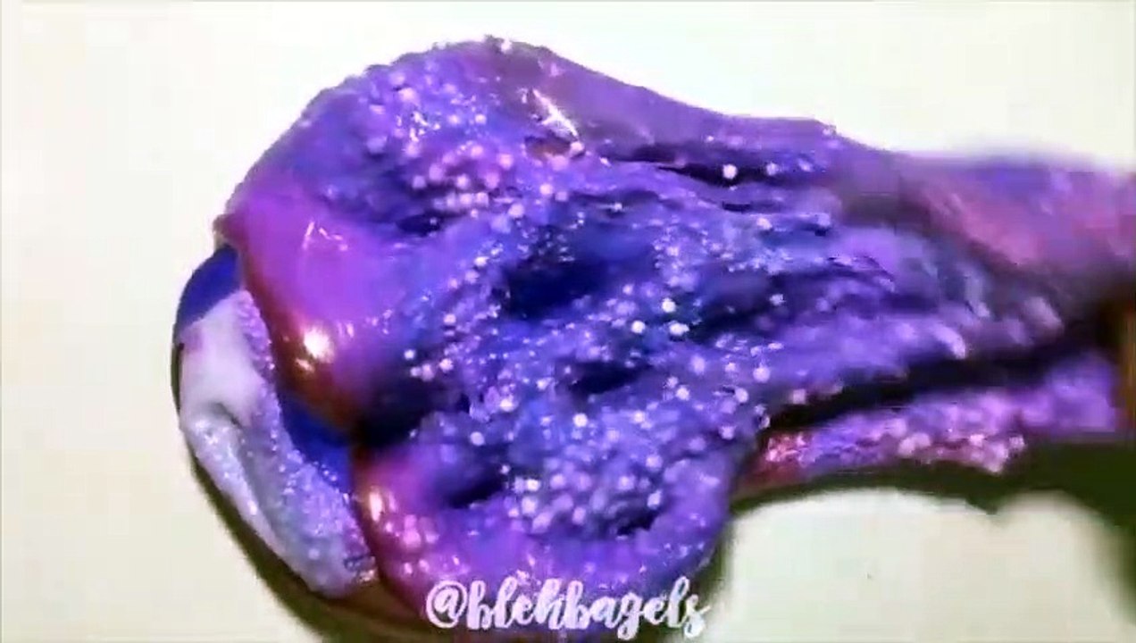 Purple Slimes - Fun Satisfying ASMR # 60