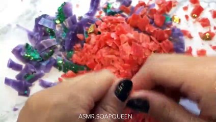 The real color combo Glitter Dipped SOAPS