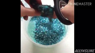 Cutting open stress​ ball - the most satisfying Slime ASMR videos