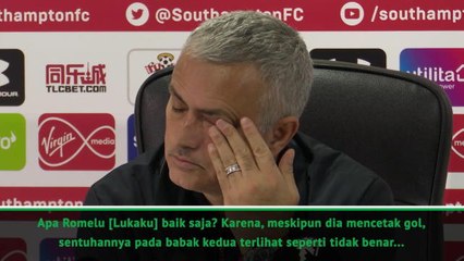 Tulis Itu, Jangan Tanya Saya - Mourinho pada Sentuhan Pertama Lukaku