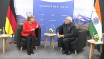 Prime Minister Modi meets German Chancellor and his Spain counterpart | OneIndia News