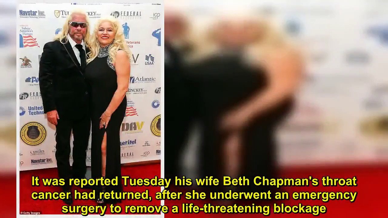 Dog The Bounty Hunter confirms wife Beth's throat cancer has returned