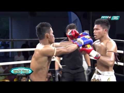 เหล็กกล้า ดาบพงษ์ 191 Vs หลี เปี๊ยะ (กัมพูชา) | PPTV Muay Thai Fight Night | 20 สิงหาคม 2559