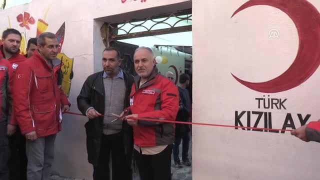 Türk Kızılayından İdlib'e Eğitim ve İstihdam Desteği