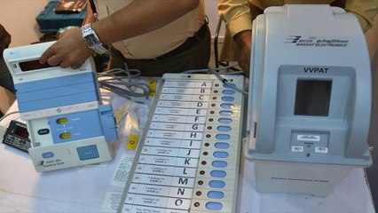 தேர்தல் முடிந்து 2 நாட்கள் கழித்து பாதுகாப்பு அறைக்கு வந்த இ.வி.எம். மெஷின்