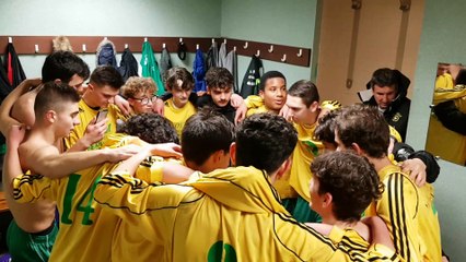 Cri de victoire après la victoire 3 a 2 contre Marseille en Beauvaisie alors qu'on était mené 2 à 0
