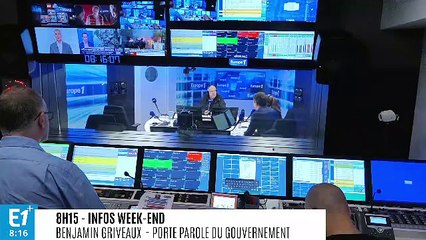 Benjamin Griveaux : "Il n'est pas question que chaque week-end devienne le rituel de la violence"