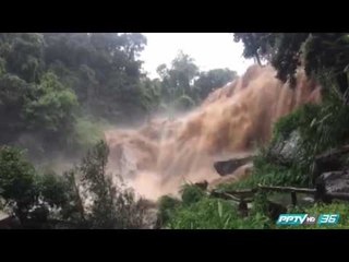 อช.อินทนนท์ สั่งปิดน้ำตกแม่ยะ-แม่กลาง น้ำป่าทะลัก