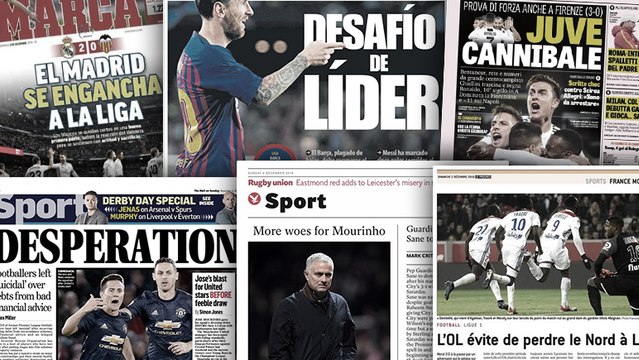 José Mourinho préfèrerait des chiens à ses joueurs, la Juventus continue d’impressionner la presse italienne