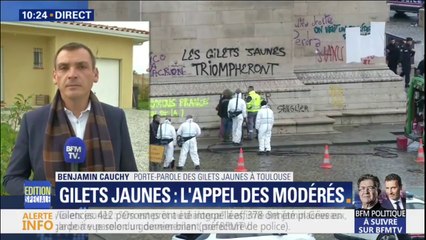 Benjamin Cauchy, gilet jaune: "La violence n'est qu'un constat d'échec"