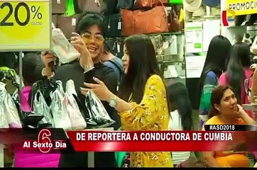 Reina cumbiambera: conozca el sueño hecho realidad de una reportera de ASD