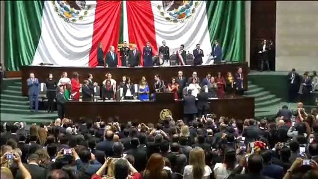 Andrés Manuel López Obrador toma posesión como presidente de México