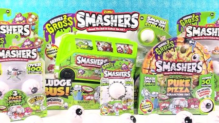Smashers Gross Series 2 Huge Opening Blind Bag Toy Review _ PSToyReviews