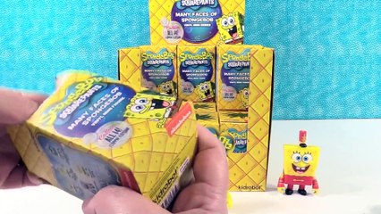 Spongebob Squarepants Many Faces Of Vinyl Figure Series Unboxing _ PSToyReviews