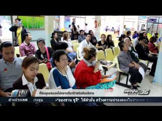 ที่ดินอุดรฯแจงไม่ทราบที่มาป้ายปิดรับบริการ - เข้มข่าวค่ำ