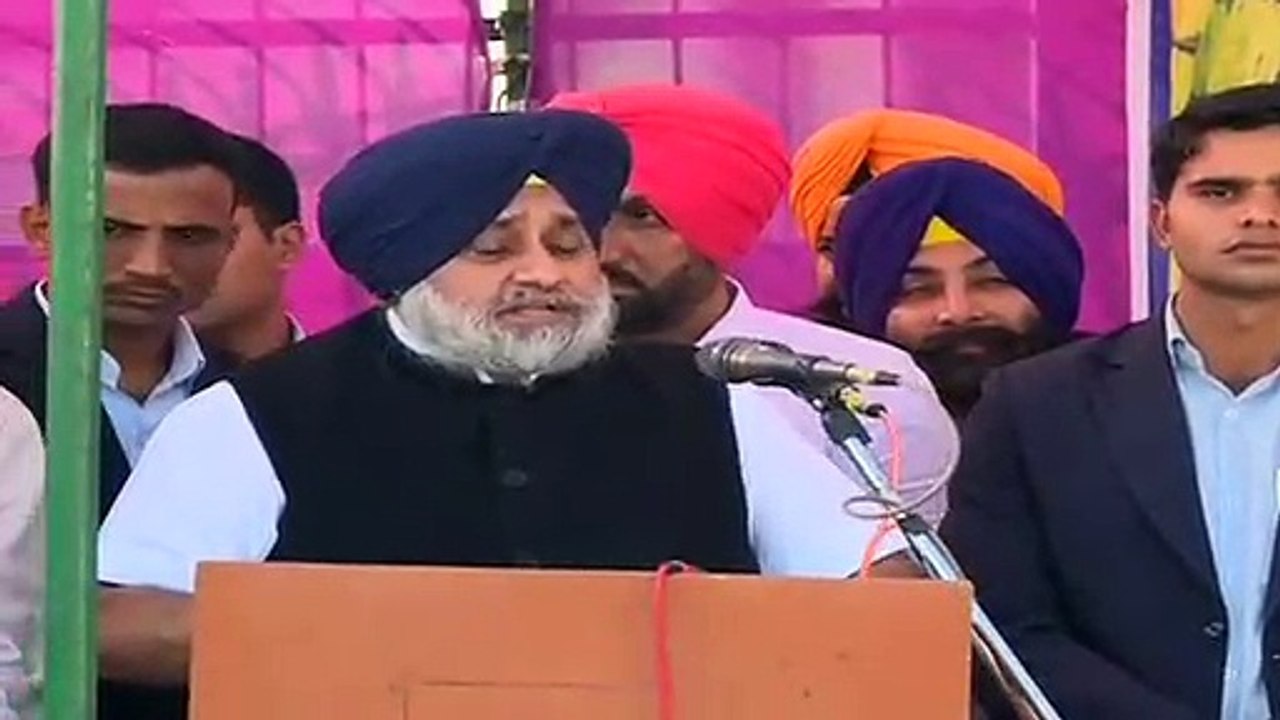 Sukhbir calls monkey to Sidhu
