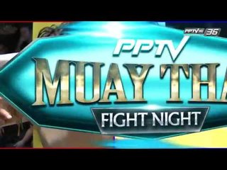 "บุญพิชิต ขวัญใจศรีโคตร" Vs "บัวขาว อ.จันทร์อุบล" | PPTV Muay Thai Fight Night | 26 พฤศจิกายน 2559