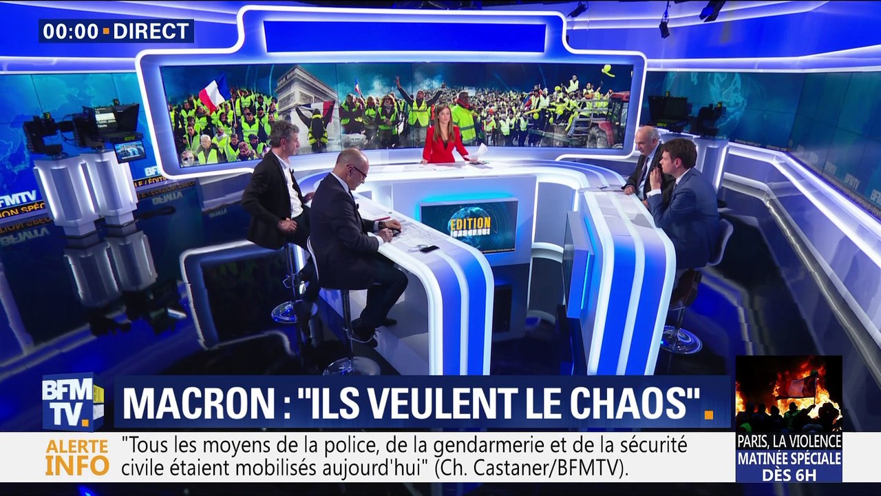 Gilets jaunes: violences et dégâts en plein Paris (3/3)