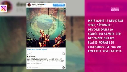 David Hallyday : Laeticia visée dans sa nouvelle chanson