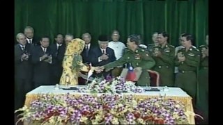 Kunjungan Presiden Soeharto Ke Birma/Myanmar, Mendukung Rezim Militer 23 Februari 1997