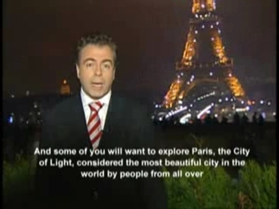 Voeux 2008 de Luc Chatel - Bienvenue en France. (Anglais)