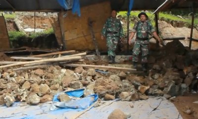 Longsor di Pemandian Daun Paris, 7 Mahasiswa Meninggal