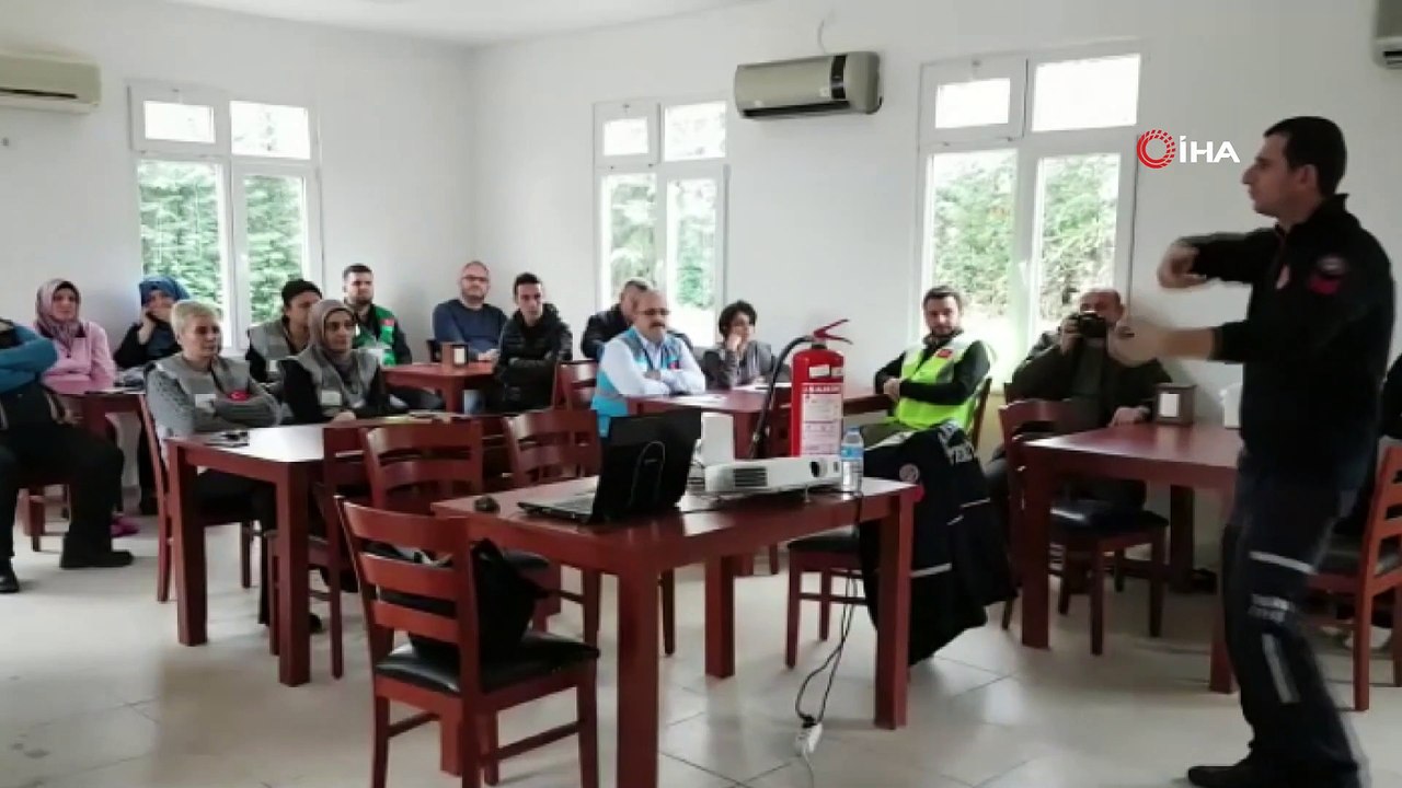 - Hastanede gerçeği aratmayan yangın tatbikatı- Tatbikat esnasında 3 hasta tahliye edildi